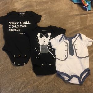 Baby boys onesies short sleeve